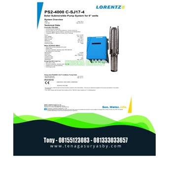 Pompa Lorentz PS 4000