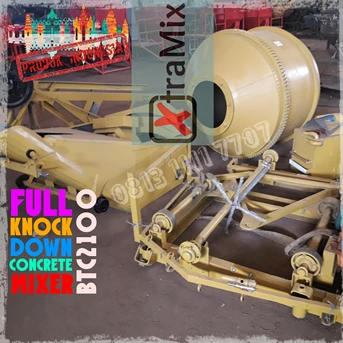 Full Knock Down Concrete Mixer Molen Beton Cor Xtramix Model WINGET