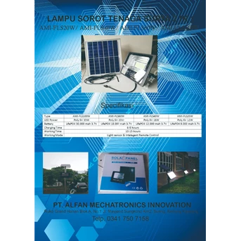 lampu sorot solar cell-1