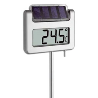 30.2026 AVENUE Digital Solar Garden Thermometer