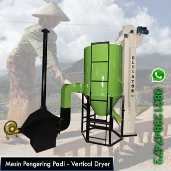 Mesin Pengering Padi - Vertical Dryer - Mesin Pengering