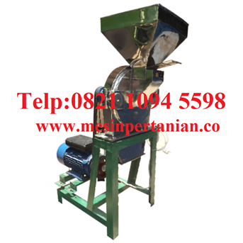 Mesin Penepung Gula Semut (Disk mill) Stainless Steel - Mesin Penepung Biji-Bijian Kapasitas Mesin 650 Kg / Jam