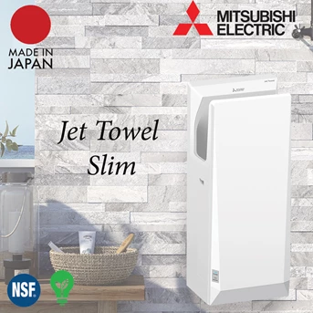 Mitsubishi JT-SB216KSN2 Jet Towel Slim (Hand Dryer) w/o Heater