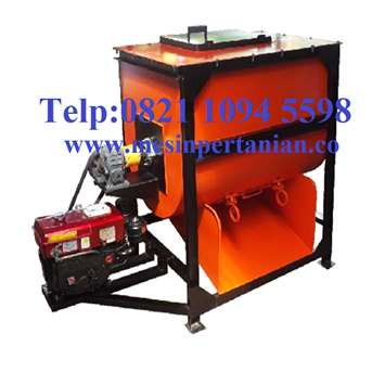 Mesin Mixer Besar Mesin Mixer Kompos Kapasitas Mesin 250 - 300 Kg/Batch