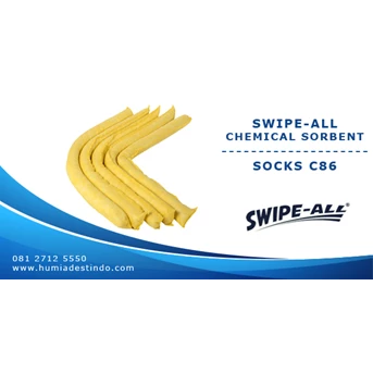 swipe-all c86 - chemical sorbent socks