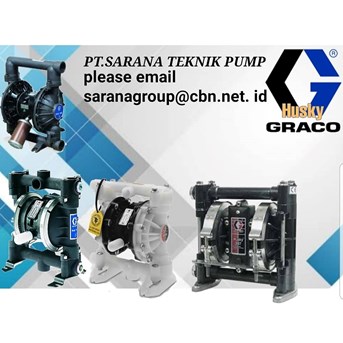 PEMP GRACO HUSKY DIAPHRAGM AIR OPERATED PUMP PT SARANA TEKNIK