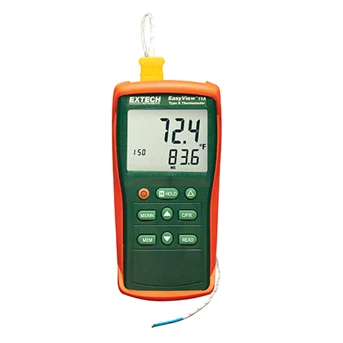 Extech EA11A: EasyView™ Type K Single Input Thermometer