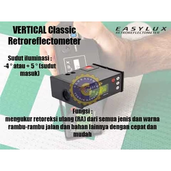 Retroreflectometer Rambu | EASYLUX Retroreflectometer | Retroreflectometer Classic Vertical | Alat Uji Rambu Lalu Lintas | Alat Test Rambu Lalu Lintas