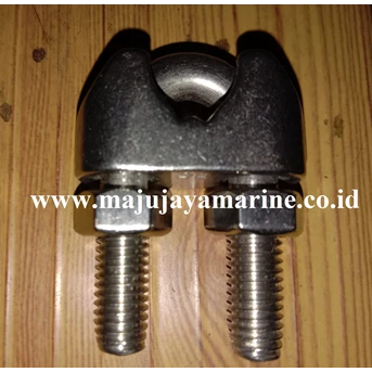 KLEM SELING WIRE ROPE CLAMPS KUKU MACAN EIRE CLIP STAINLESS