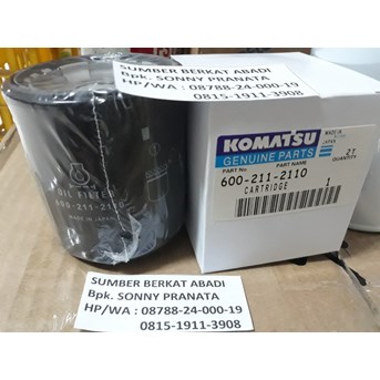 KOMATSU 600-211-2110 6002112110 OIL FILTER 600 211 2110