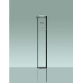 IWAKI Glass Ware Tube Color Comparison (Nessler) With Spout NESSLER100S Amber Graduation 100ml GLASSWARE