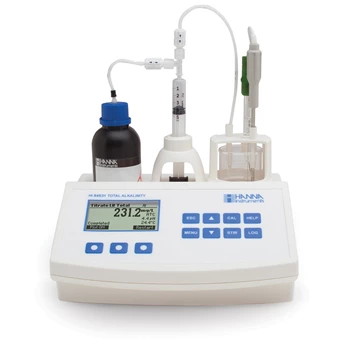 titrator for measuring titratable alkalinity in water and wastewater hi84531u-02