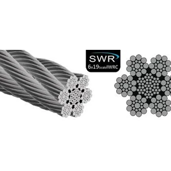 kawat seling wire rope kawat baja galvanized konstruksi 6x19+iwrc-1