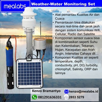 Sistem Pemantau Cuaca dan Kualitas Air