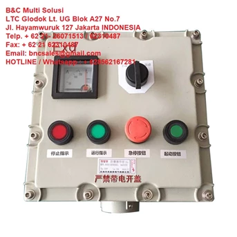 LOCAL CONTROL panel STATION EXPLOSION PROOF
