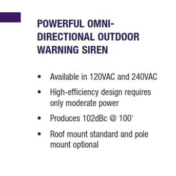 Omni-Directional Siren System (PAGA) Jakarta Public Speaking