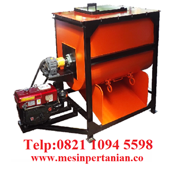 Mesin Mixer Kapasitas Mesin 250 - 300 Kg/Batch - Mesin Pencampur - Mesin Pertanian - Mesin Pengolahan Tebu