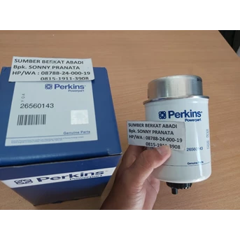 PERKINS 26560143 FUEL FILTER - GENUINE MADE IN UK