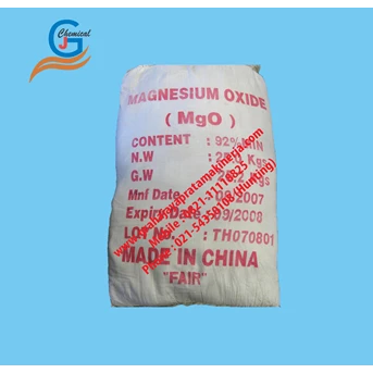 Magnesium Oxide Ex china