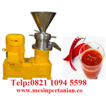 Mesin Giling (Pemasta Cabai) Kapasitas Mesin 200-500 Kg