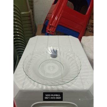 Piring Makan Kaca Hadiah Promosi Souvenir BBC Samudra Umbra