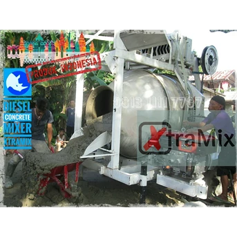 mesin pengaduk beton molen semen cor xtramix model winget-1