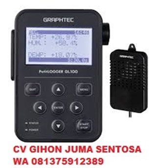 GRAPHTEC GL100-N-CO2 Compact Data Logger Carbon Dioxide