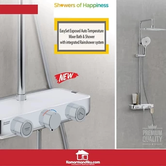 american standard easy set exposed bath shower set integrated rain system