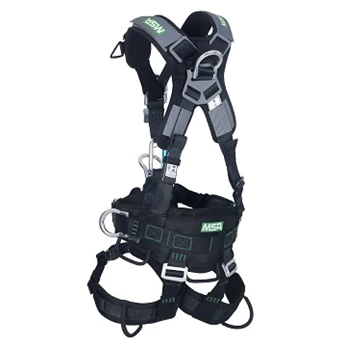 msa full body harness 10150442 - gravity suspension harness