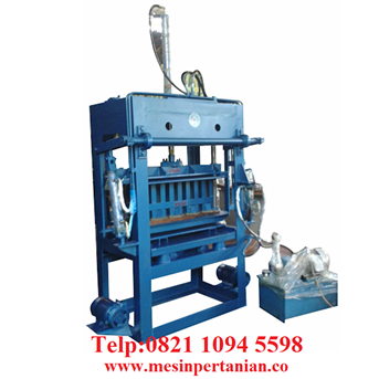 Mesin Press Batako dan Paving Block Hidrolik Manual - Mesin Batako Industri