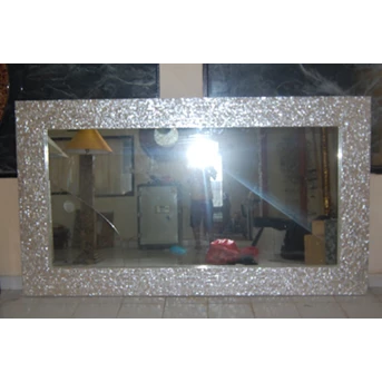 Frame Mirror Big From Shell / Bingkai Kaca atau Cermin Besar Dari Kerang