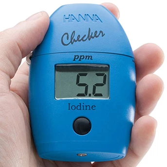 HI 718 iodine checker photometer
