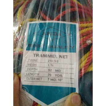 produk jaring trammel net / jaring udang lengkap dengan pelampung & timah (cahyoutomo supplier)-1