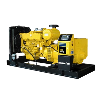 komatsu genset diesel engine 150 kva - 1000 kva generator set open silent-2