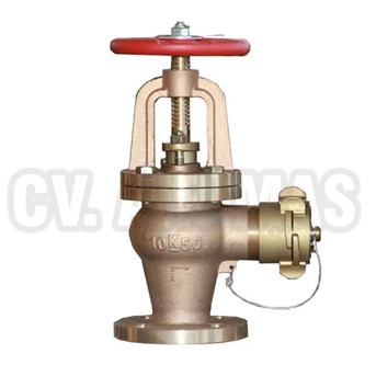 ANGLE HOSE HYDRANT VALVE with Nakajima Coupling