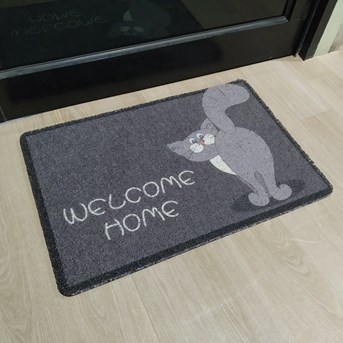 Keset kaki Depan Pintu Motif Kucing Murah