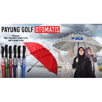 pusat grosir payung promosi - payung golf otomatis termurah-1