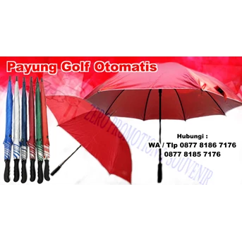 pusat grosir payung promosi - payung golf otomatis termurah-2