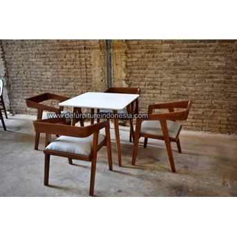 kerajinan kayu Coffee table minimalis teak wood