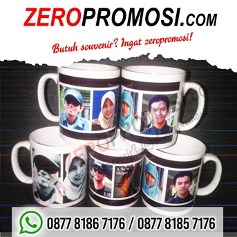 souvenir mug keramik - mug merchandise mug promosi