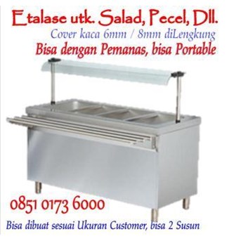 ETALASE SALAD, PECEL, DLL