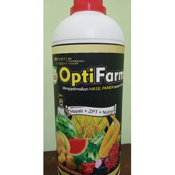Bio Optifarm 1 Liter, Optifarm, Pupuk Organik, Teman Petani, Pupuk Hayati, Nutrisi Tanaman