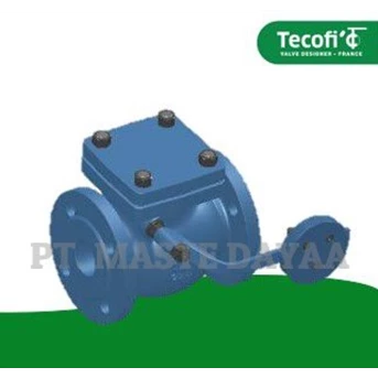 tecofi - cb3242 swing check valve with counterweight