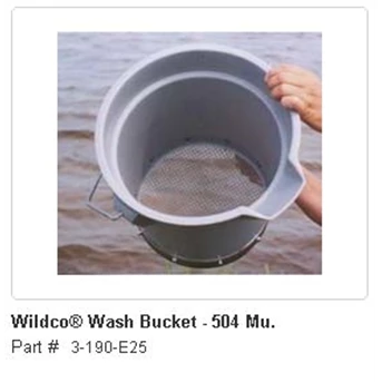 Wash Bucket merk Wildco (Alat laboratorium air)