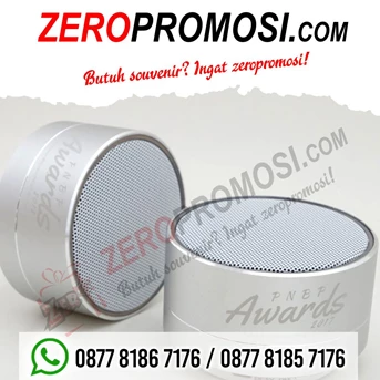 Souvenir Bluetooth Speaker Bahan Alumunium Kode BTSPK06 speaker aktif