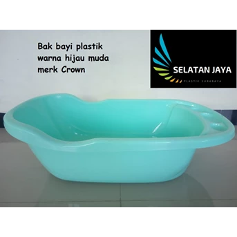 baby bath plastik perlengkapan mandi bayi merk crown-1
