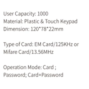 Keypad Access Controller ACS11-ID/IC