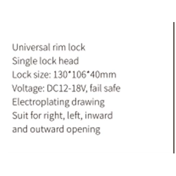 rim lock rl50-1-1