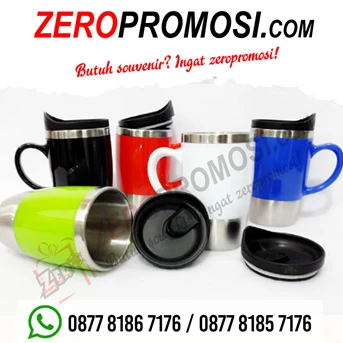 souvenir gelas mug promosi / mug vesta - tumbler vesta