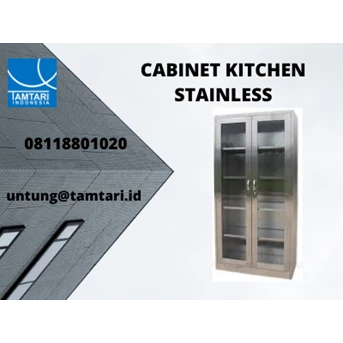 CABINET KITCHEN STAINLESS